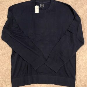 NWT Gap Men’s Crewneck Navy Sweater